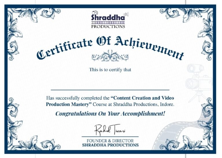 Content Creation and Video Production Mastery